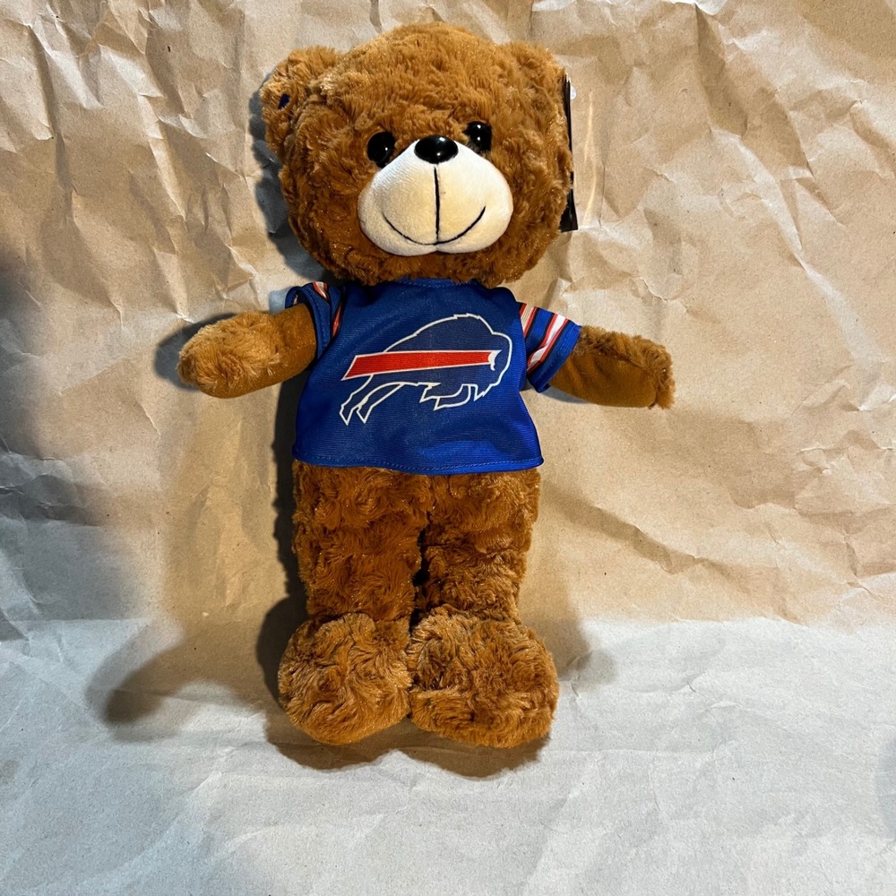 Forever Collectibles Buffalo Bills Plush Teddy Bear Blue‎ Jersey NFL Fan Gift